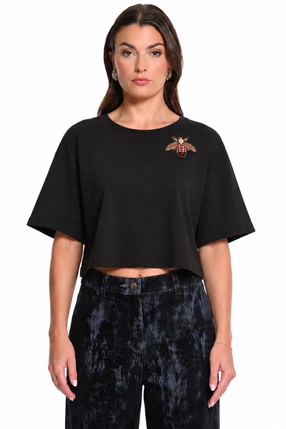 Oversized βαμβακερό τοπ